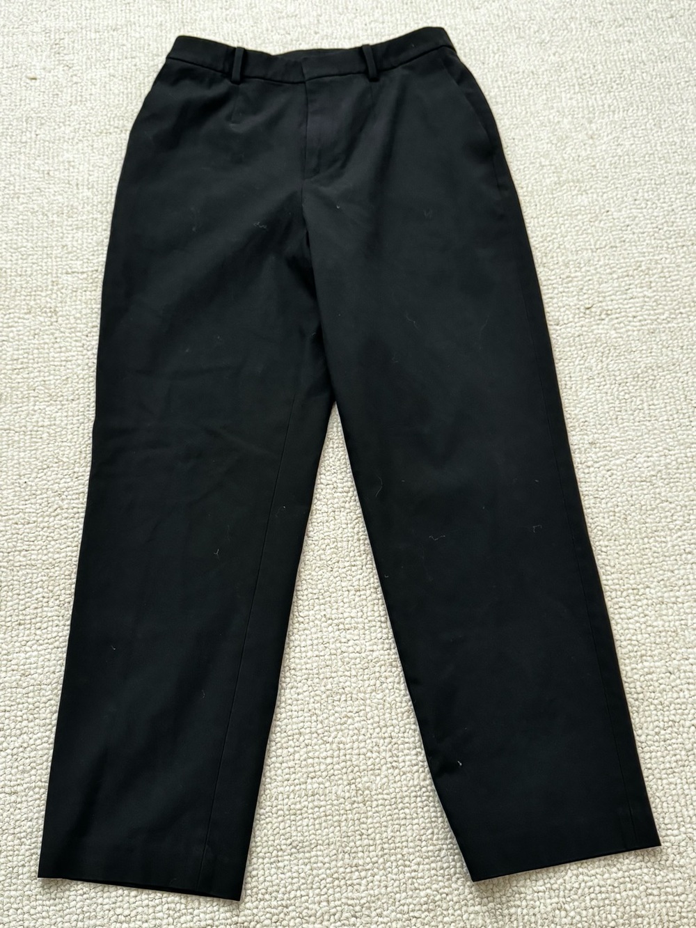 Uniqlo Black Straight-Leg Women's Pants